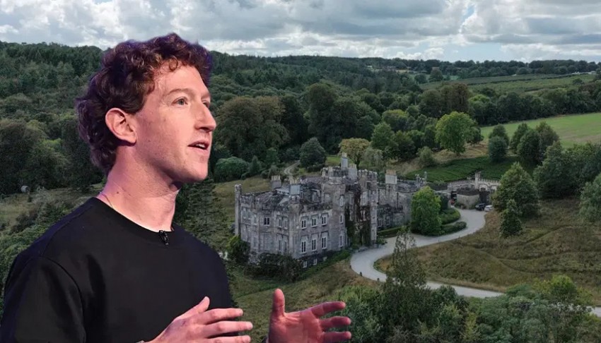 Zuckerberg, tarihi bir şato satın aldı! Yemek odasından mutfağa gitmek 4,5 dakika sürüyor